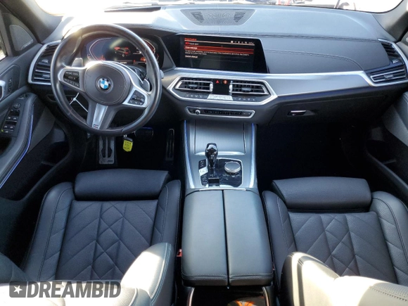 2023 BMW X5 sDrive40i with VIN 5UXCR4C06P9P72139, listed as a Copart auction lot 41875905 with 24,037 mi miles and Salvage Title. Bid and sale history available at carsss.com. Image 8.