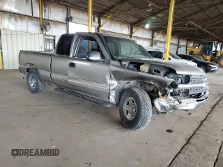 2002 Chevrolet Silverado 1500 LS with VIN 1GCEK19V82Z337728, listed as a Copart auction lot 51638925 with 0 mi miles and Salvage Title. Bid and sale history available at carsss.com. Image 4.