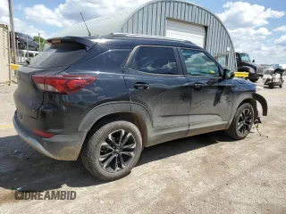 2021 Chevrolet TrailBlazer LT with VIN KL79MPS2XMB016877, listed as a Copart auction lot 54404594 with 77,379 mi miles and Salvage Title. Bid and sale history available at DreamBid. Image 3.