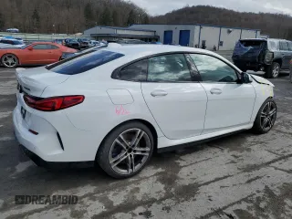 2020 BMW 2 Series M235i xDrive with VIN WBA13AL00L7F42644, listed as a Copart auction lot 47357165 with 32,863 mi miles and Salvage Title. Bid and sale history available at carsss.com. Image 3.