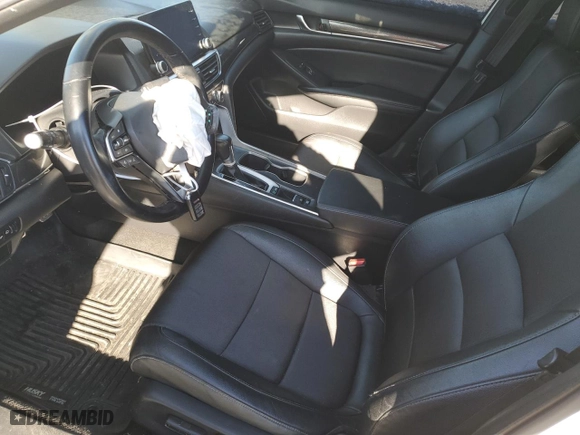 2019 Honda Accord Sedan Sport 1.5T with VIN 1HGCV1F38KA044834, listed as a Copart auction lot 41991345 with 0 mi miles and Salvage Title. Bid and sale history available at carsss.com. Image 7.