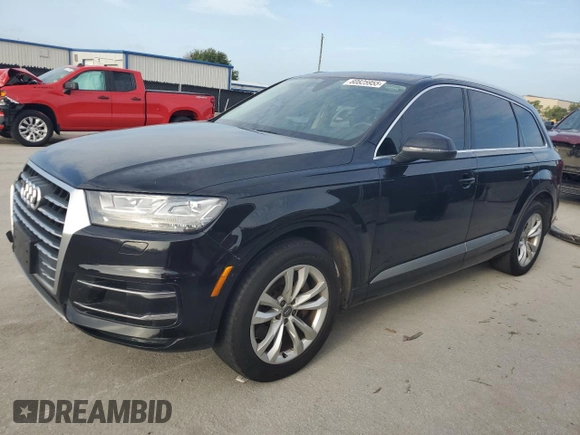 2019 Audi Q7 Premium Plus with VIN WA1LHAF76KD037821, listed as a Copart auction lot 60825955 with 125,616 mi miles and Clean title. Bid and sale history available at DreamBid. Image 1.