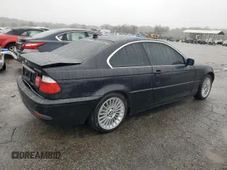 2004 BMW 3 Series 330Ci with VIN WBABD53444PL15340, listed as a Copart auction lot 44588585 with 247,550 mi miles and Non Repairable. Bid and sale history available at carsss.com. Image 3.
