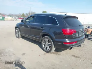 2014 Audi Q7 Premium Plus with VIN WA1LGAFE9ED001319, listed as a IAAI auction lot 41775171 with 144,711 mi miles and . Bid and sale history available at DreamBid. Image 3.