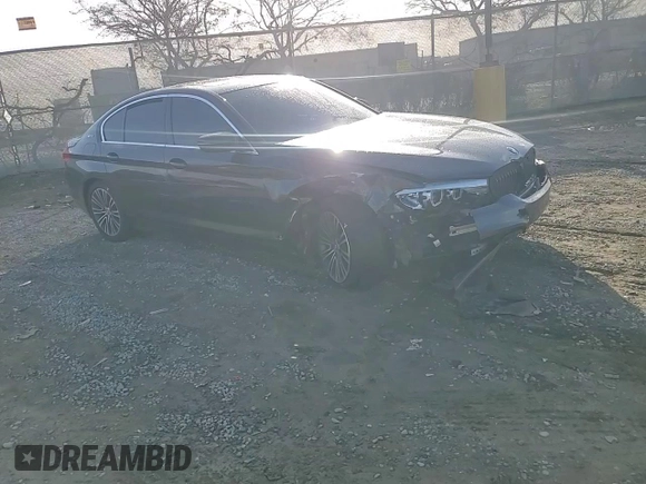 2019 BMW 5 Series 530e iPerformance with VIN WBAJA9C5XKB388307, listed as a Copart auction lot 49182735 with 73,819 mi miles and Salvage Title. Bid and sale history available at carsss.com. Image 11.