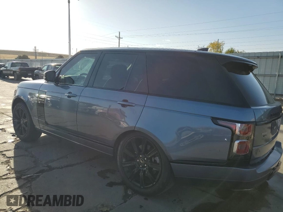 2022 Land Rover Range Rover Westminster with VIN SALGS2RU2NA459700, listed as a Copart auction lot 75722584 with 33,379 mi miles and Clean title. Bid and sale history available at DreamBid. Image 2.