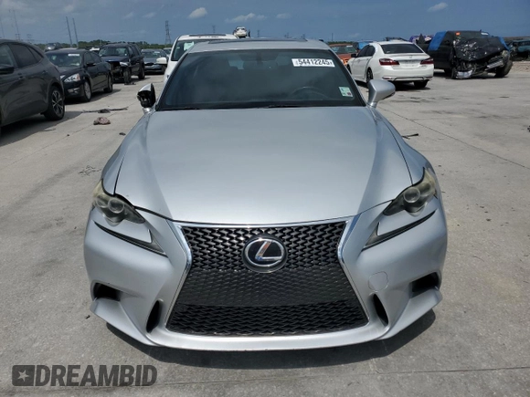 2014 Lexus IS 350 z VIN JTHBE1D26E5001254, wystawiony jako Copart lot #54412245 z przebiegiem 111 820 mil mil oraz Szkody całkowita. Historia ofert i sprzedaży dostępna na DreamBid. Obrazek 5.