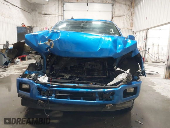 2019 Ford F-150 XL with VIN 1FTEW1E43KKE79396, listed as a IAAI auction lot 41706258 with 35,839 mi miles. Bid and sale history available at carsss.com. Image 12.