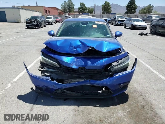 2023 Honda Civic EX с VIN 2HGFE1F7XPH310539, выставлен на аукционе Copart как лот 57753885 с пробегом 26 878 миль миль и Списание • Salvage title. История ставок и продаж доступна на DreamBid. Изображение 13.