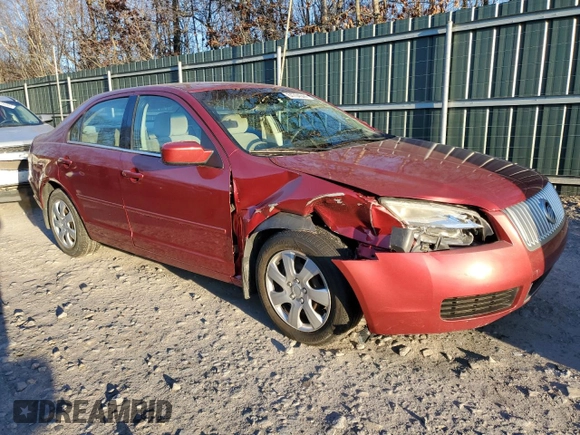 2006 Mercury Milan with VIN 3MEFM07Z56R607151, listed as a Copart auction lot 84704544 with 228,205 mi miles and Salvage title. Bid and sale history available at DreamBid. Image 4.