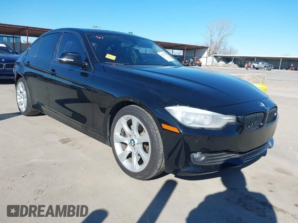 2015 BMW 3 Series 320i with VIN WBA3B1G52FNT63889, listed as a IAAI auction lot 41717925 with 73,736 mi miles. Bid and sale history available at carsss.com. Image 1.