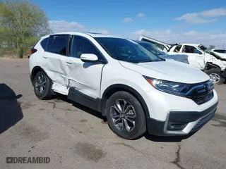 2020 Honda CR-V EX with VIN 5J6RW1H51LA013490, listed as a IAAI auction lot 41703228 with 62,896 mi miles. Bid and sale history available at carsss.com. Image 1.