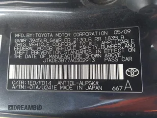 2010 Scion tC z VIN JTKDE3B77A0302913, wystawiony jako IAAI lot #42148963 z przebiegiem 117 394 mil mil oraz . Historia ofert i sprzedaży dostępna na DreamBid. Obrazek 9.
