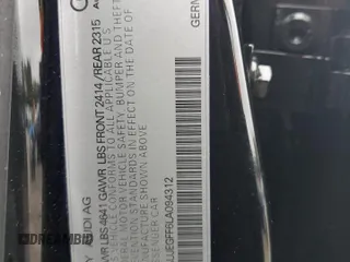 2020 Audi A3 Sedan S line Premium Plus with VIN WAUJEGFF6LA094312, listed as a Copart auction lot 50286494 with 27,819 mi miles. Bid and sale history available at carsss.com. Image 12.