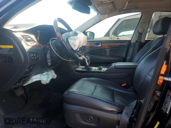 2015 Hyundai Equus Signature with VIN KMHGH4JH6FU091615, listed as a Copart auction lot 50660285 with 146,950 mi miles and Clean Title. Bid and sale history available at DreamBid. Image 7.