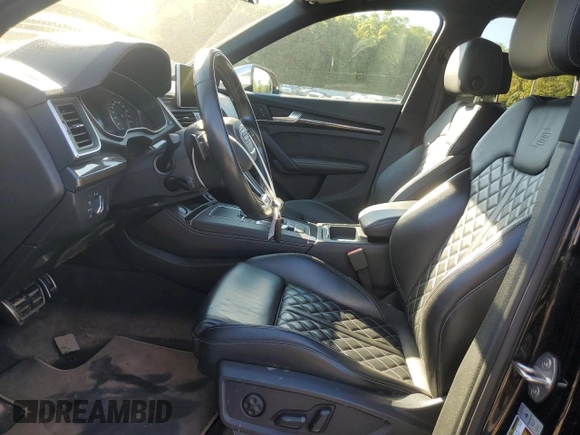 2018 Audi SQ5 Premium Plus with VIN WA1A4AFYXJ2069841, listed as a Copart auction lot 69450284 with 68,158 mi miles and Salvage Title. Bid and sale history available at DreamBid. Image 7.