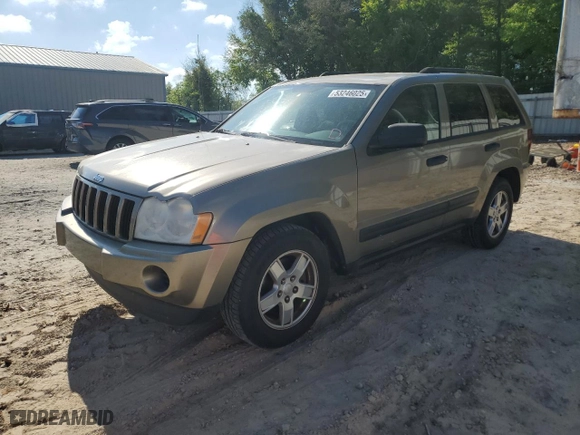 2006 Jeep Grand Cherokee Laredo with VIN 1J4GS48K56C110212, listed as a Copart auction lot 53246025 with 218,899 mi miles and Clean Title. Bid and sale history available at carsss.com. Image 1.