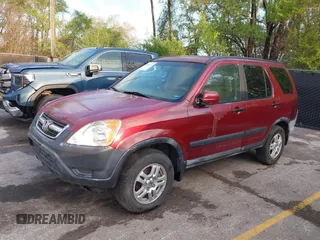 2002 Honda CR-V EX with VIN JHLRD78832C064441, listed as a IAAI auction lot 42083477 with 222,113 mi miles. Bid and sale history available at carsss.com. Image 2.