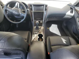 2019 Infiniti Q50 Luxe z VIN JN1EV7AP4KM514928, wystawiony jako Copart lot #56694755 z przebiegiem 63 705 mil mil oraz Szkoda całkowita • Salvage title. Historia ofert i sprzedaży dostępna na DreamBid. Obrazek 8.