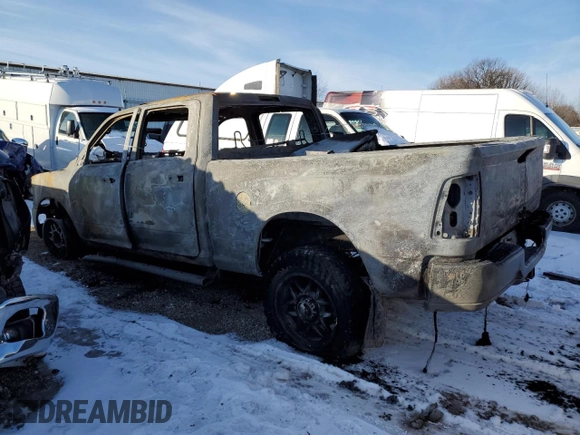 2019 Ram 2500 Tradesman with VIN 3C6UR5CL1KG628553, listed as a Copart auction lot 41976335 with 0 mi miles and Non Repairable. Bid and sale history available at carsss.com. Image 2.