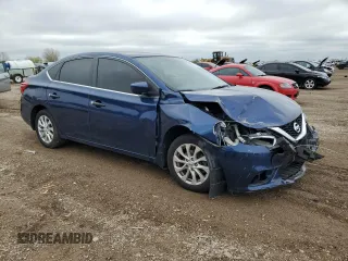 2018 Nissan Sentra SV z VIN 3N1AB7AP0JL624469, wystawiony jako Copart lot #55520425 z przebiegiem 54 779 mil mil oraz Szkoda całkowita • Salvage title. Historia ofert i sprzedaży dostępna na DreamBid. Obrazek 4.