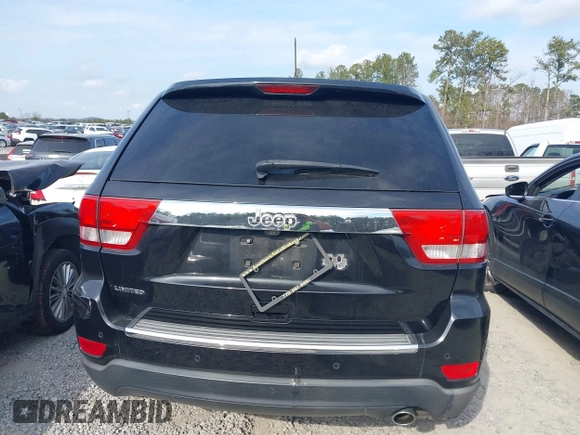 2013 Jeep Grand Cherokee Limited with VIN 1C4RJEBGXDC520609, listed as a IAAI auction lot 41493503 with 173,020 mi miles. Bid and sale history available at carsss.com. Image 16.