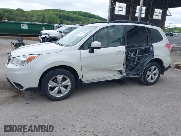 2014 Subaru Forester Premium with VIN JF2SJAEC8EH461892, listed as a IAAI auction lot 42227391 with 124,206 mi miles and . Bid and sale history available at DreamBid. Image 2.