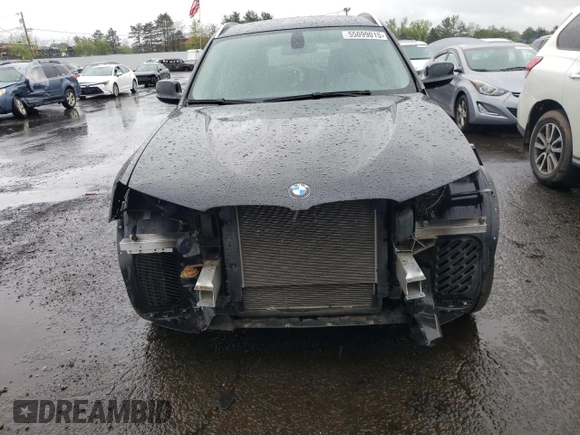 2011 BMW X3 28i with VIN 5UXWX5C58BL712640, listed as a Copart auction lot 55099015 with 72,256 mi miles and Salvage Title. Bid and sale history available at DreamBid. Image 5.