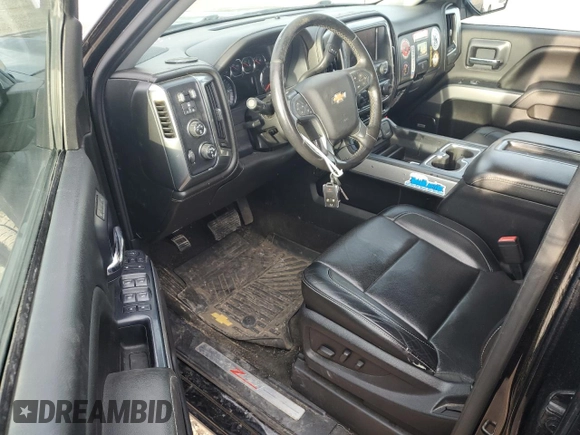 2015 Chevrolet Silverado 1500 LTZ with VIN 1GCVKSEC6FZ206913, listed as a Copart auction lot 46155205 with 131,668 mi miles and Salvage Title. Bid and sale history available at carsss.com. Image 8.