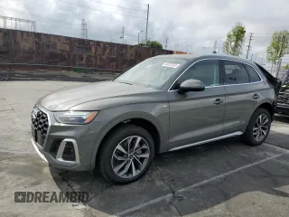 2023 Audi Q5 S line Premium Plus with VIN WA1EAAFY1P2015539, listed as a Copart auction lot 50823555 with 14,478 mi miles and Salvage Title. Bid and sale history available at carsss.com. Image 1.