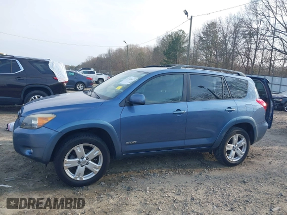 2007 Toyota RAV4 Sport with VIN JTMZK32V476007438, listed as a IAAI auction lot 41502417 with 183,145 mi miles and . Bid and sale history available at DreamBid. Image 14.