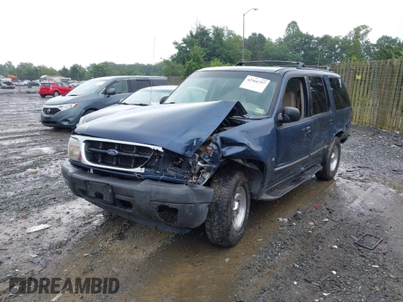 2000 Ford Explorer XLT with VIN 1FMDU83P9YZC19622, listed as a IAAI auction lot 42566797 with 176,736 mi miles and . Bid and sale history available at DreamBid. Image 2.