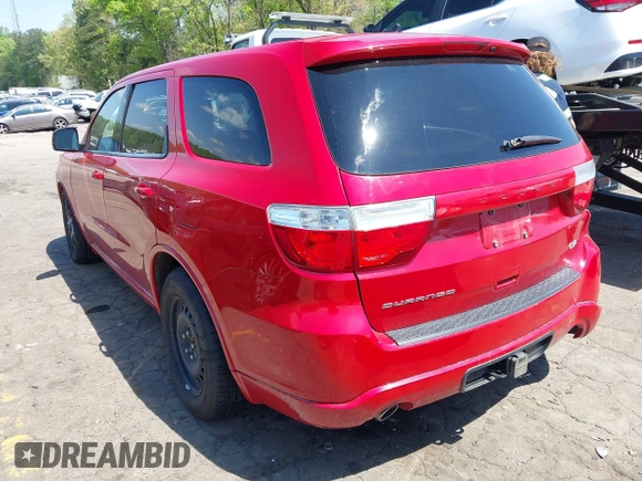 2013 Dodge Durango R/T with VIN 1C4SDJCT0DC686103, listed as a IAAI auction lot 41985034 with 117,212 mi miles and . Bid and sale history available at DreamBid. Image 3.