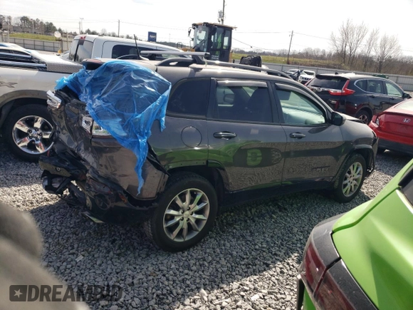 2018 Jeep Cherokee Latitude z VIN 1C4PJMCX9JD586705, wystawiony jako Copart lot #48167215 z przebiegiem 121 494 mil mil oraz Szkoda całkowita • Salvage title. Historia ofert i sprzedaży dostępna na DreamBid. Obrazek 3.