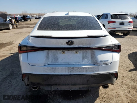 2022 Lexus IS 300 F Sport with VIN JTHG81F22N5048386, listed as a Copart auction lot 50172825 with 19,945 mi miles and Clean title. Bid and sale history available at DreamBid. Image 6.