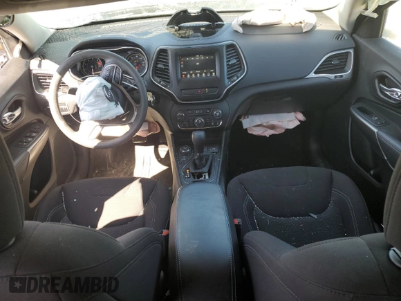 2021 Jeep Cherokee Latitude with VIN 1C4PJMCB7MD209248, listed as a Copart auction lot 47877225 with 20,803 mi miles and Salvage title. Bid and sale history available at DreamBid. Image 8.
