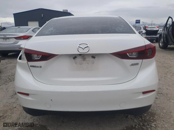 2018 Mazda Mazda3 4-Door Sport with VIN 3MZBN1U75JM165609, listed as a Copart auction lot 48706195 with 127,137 mi miles and Salvage Title. Bid and sale history available at carsss.com. Image 6.