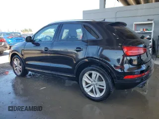 2017 Audi Q3 Premium with VIN WA1ECCFS3HR013012, listed as a Copart auction lot 53105645 with 87,520 mi miles and Clean Title. Bid and sale history available at carsss.com. Image 2.