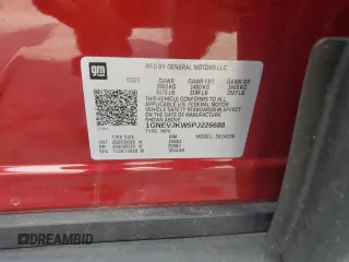 2023 Chevrolet Traverse RS z VIN 1GNEVJKW5PJ226688, wystawiony jako Copart lot #56723925 z przebiegiem 53 118 mil mil oraz Szkoda całkowita • Salvage title. Historia ofert i sprzedaży dostępna na DreamBid. Obrazek 13.