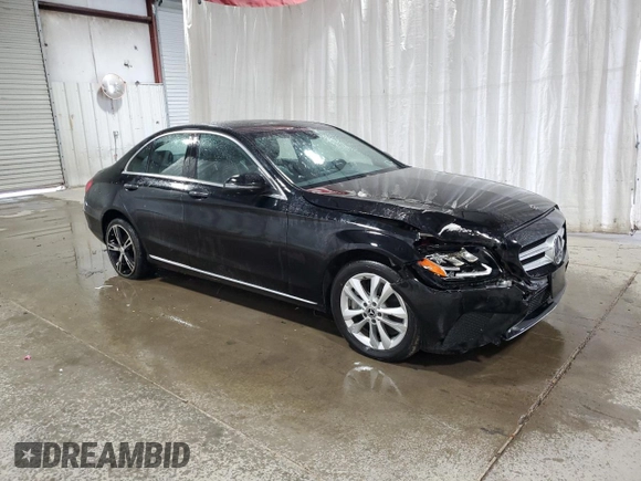 2019 Mercedes-Benz C 300 with VIN 55SWF8EBXKU301279, listed as a Copart auction lot 56897425 with 64,329 mi miles and Clean title. Bid and sale history available at DreamBid. Image 4.