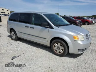 2008 Dodge Grand Caravan SE with VIN 1D8HN44H58B153583, listed as a Copart auction lot 51406255 with 205,456 mi miles and Salvage Title. Bid and sale history available at DreamBid. Image 4.