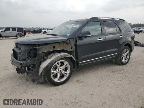 2014 Ford Explorer Limited with VIN 1FM5K7F86EGB38836, listed as a Copart auction lot 49069435 with 175,495 mi miles and Salvage Title. Bid and sale history available at carsss.com. Image 1.
