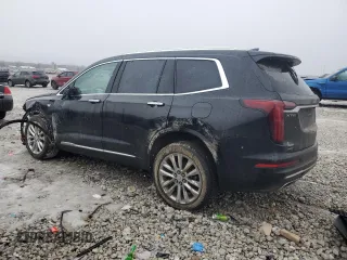 2023 Cadillac XT6 AWD Premium Luxury with VIN 1GYKPDRS2PZ192974, listed as a Copart auction lot 46724945 with 29,455 mi miles and Salvage Title. Bid and sale history available at carsss.com. Image 2.
