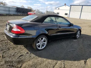 2008 Mercedes-Benz CLK 350 with VIN WDBTK56F78F235373, listed as a Copart auction lot 79170424 with Not Provided miles and Salvage Title. Bid and sale history available at DreamBid. Image 3.