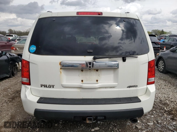 2011 Honda Pilot EX-L with VIN 5FNYF4H51BB050032, listed as a Copart auction lot 53747285 with 192,391 mi miles and Clean Title. Bid and sale history available at carsss.com. Image 6.