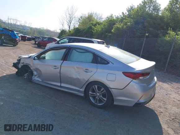 2019 Hyundai Sonata SEL with VIN 5NPE34AF3KH737724, listed as a IAAI auction lot 42108112 with 31,318 mi miles and . Bid and sale history available at DreamBid. Image 3.