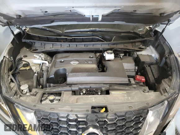 2022 Nissan Murano SL with VIN 5N1AZ2CS1NC106817, listed as a Copart auction lot 59849395 with 32,953 mi miles and Salvage title. Bid and sale history available at DreamBid. Image 12.