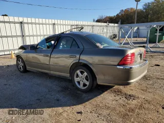 2002 Lincoln LS w/Base with VIN 1LNHM87A92Y675995, listed as a Copart auction lot 83323394 with Not Provided miles and Salvage Title. Bid and sale history available at carsss.com. Image 2.