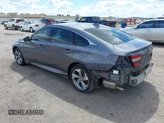 2019 Honda Accord EX with VIN 1HGCV1F44KA008325, listed as a IAAI auction lot 42168255 with 87,541 mi miles and . Bid and sale history available at DreamBid. Image 3.