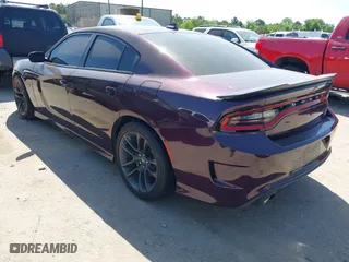 2020 Dodge Charger Scat Pack Widebody with VIN 2C3CDXGJ8LH190207, listed as a IAAI auction lot 42003361 with 9,945 mi miles. Bid and sale history available at carsss.com. Image 3.
